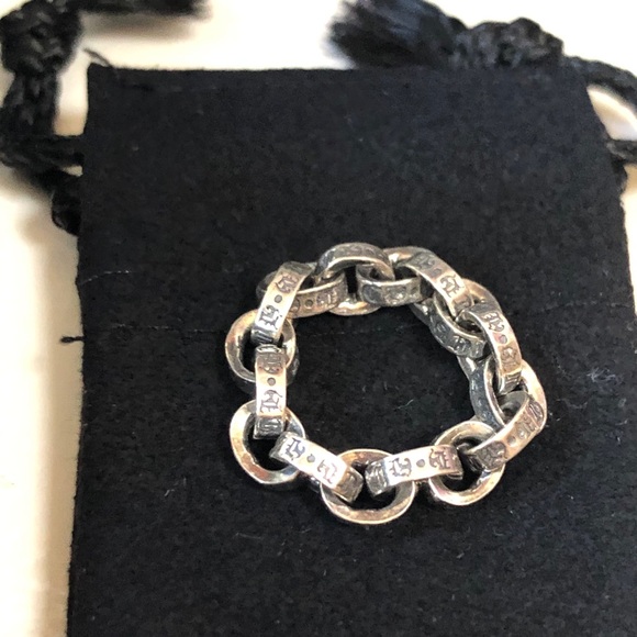 Chrome Hearts silver chain link ring - Picture 4 of 6